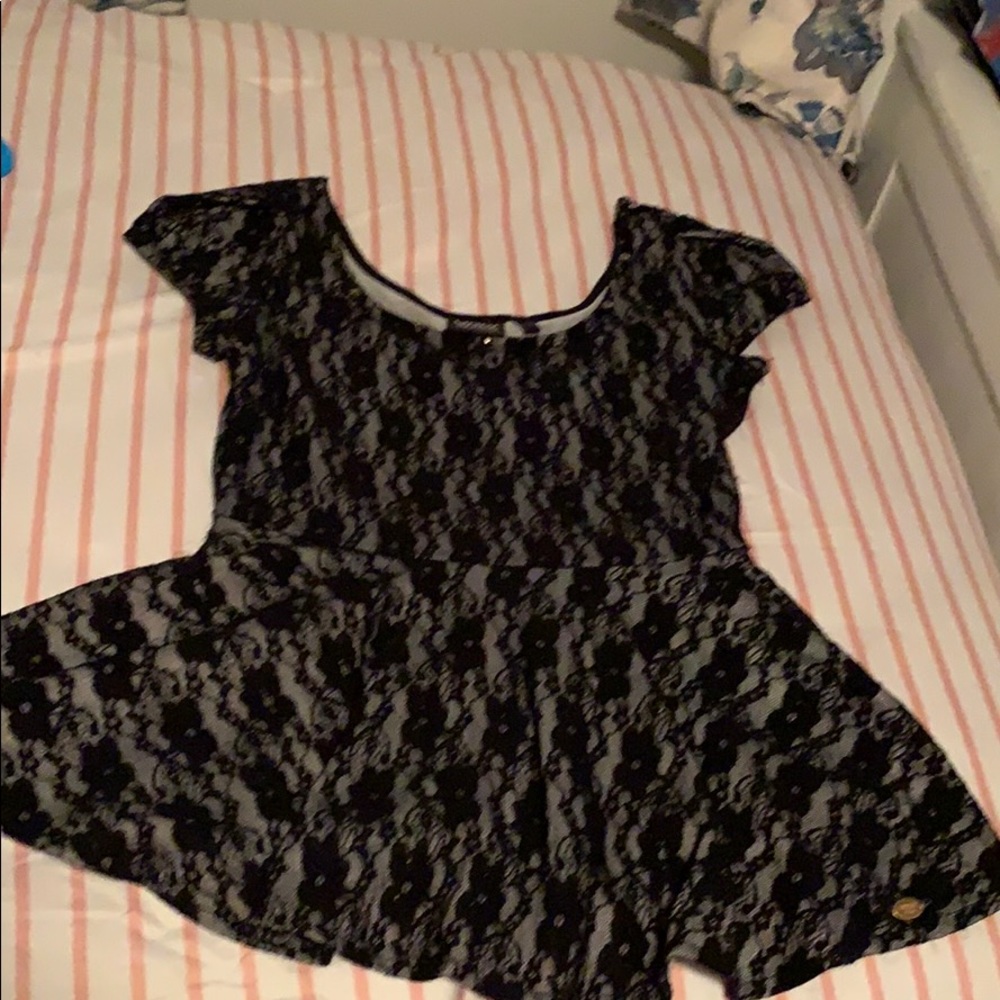 Lacey studded shirt